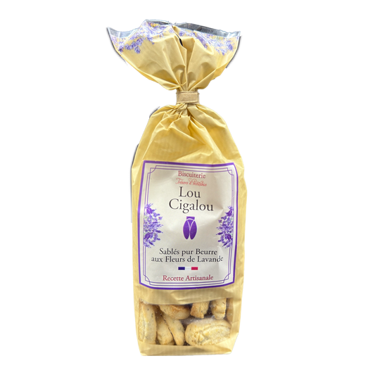 "Lou Cigalou" - Sablés pur Beurre aux Fleurs de Lavande